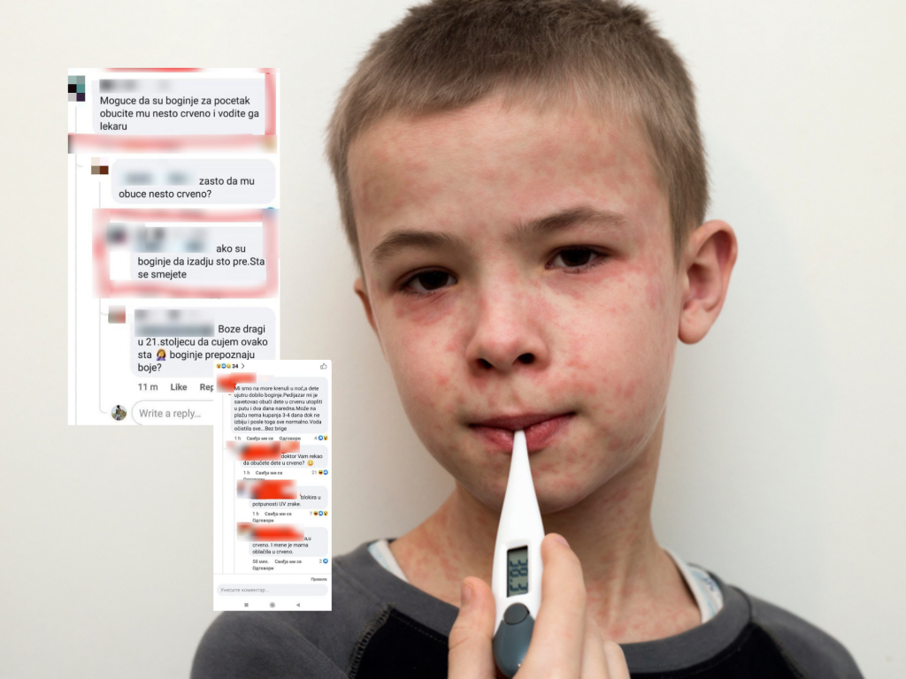 "Obuci mu nešto CRVENO, da BOGINJE izađu što pre": Ako slušate "doktore" sa mamećih Vajber grupa, dobro su vam deca i ŽIVA