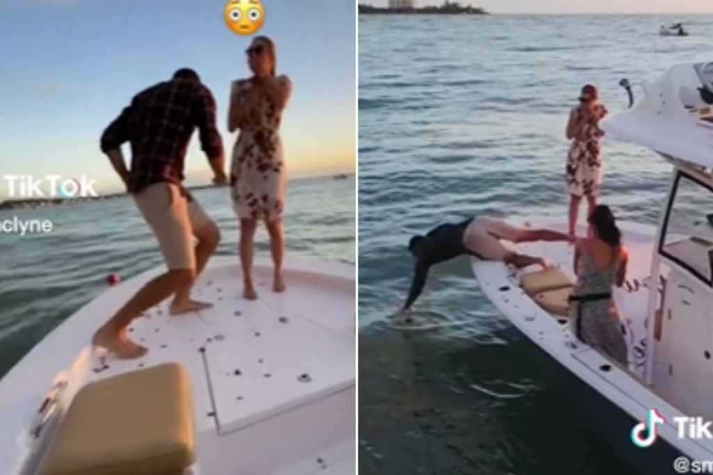 Osam MILIONA ljudi je zasmejao ovaj VIDEO: Krenuo je da zaprosi devojku, a onda završio u hladnom OKEANU