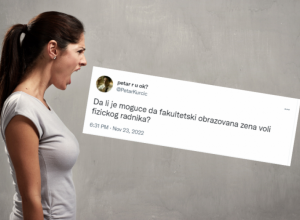 Žene u Srbiji su POBESNELE nakon Petrovog pitanja: Da li je moguće da fakultetski obrazovana žena voli fizičkog radnika?