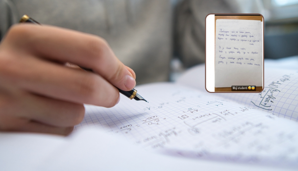 Ko bi imao srca da je ne pusti da POLOŽI? Studentkinja matematike iz Beograda nas je slatko nasmejala, a svom profesoru ostavila VAŽNU poruku
