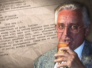 ISPLIVALI NEMAČKI DOKUMENTI: Tuđman 1991. uprkos protivljenju Nemaca hteo da mena granice BiH