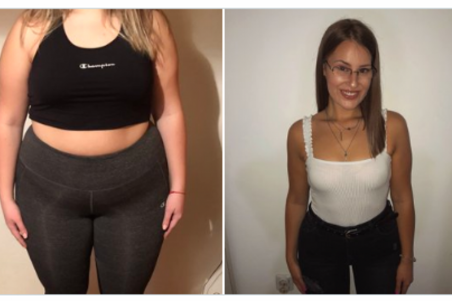 Sara iz Niša smršala 27 kg za PET meseci: Evo čega se odrekla i zašto joj sada šalju poruke mržnje (FOTO)