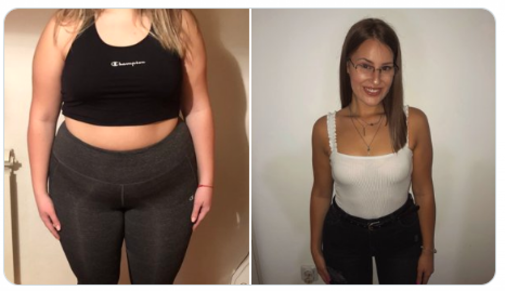 Sara iz Niša smršala 27 kg za PET meseci: Evo čega se odrekla i zašto joj sada šalju poruke mržnje (FOTO)