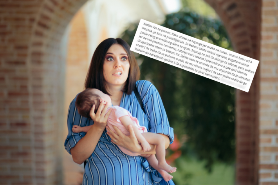 Imamo bebu od četiri meseca, a muž mi nikako ne pomaže: Žena zatražila savet, a druge žene joj uputile ogavne komentare