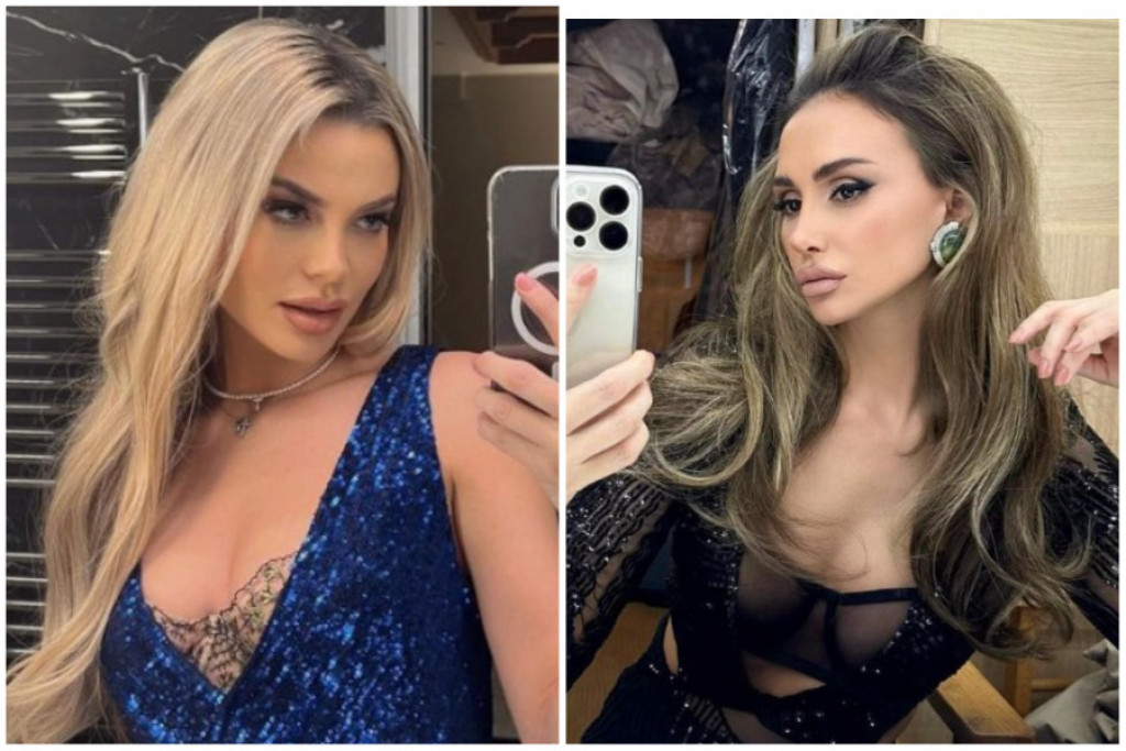Emina Jahović i Milica Pavlović u ISTOM odelu: Leopard print obema DRUGAČIJE pristaje, jedna je ZAVODLJIVA mačka, a druga elegantna dama