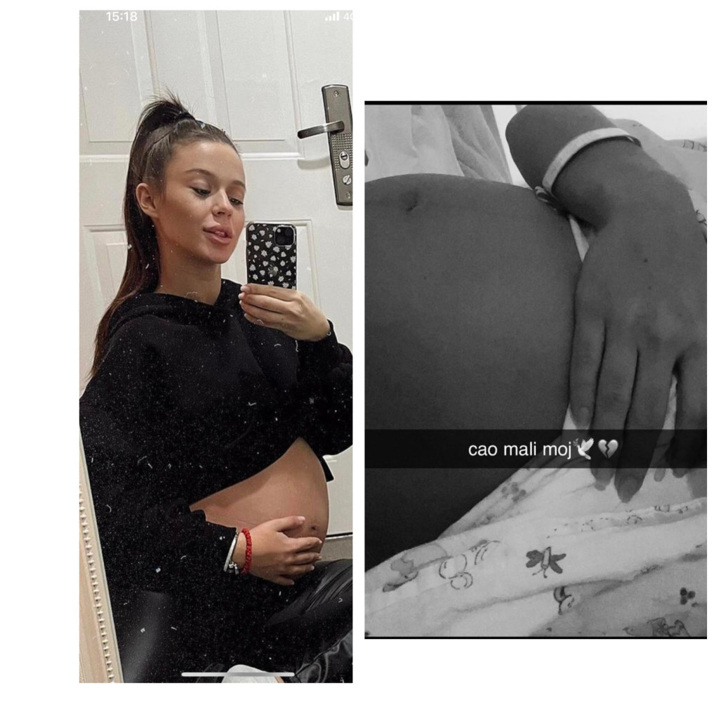Influenserka Marija (23) izgubila je BEBU nakon porođaja: Oprostila se uz emotivne reči od sina "Anđeo više nije sa nama"