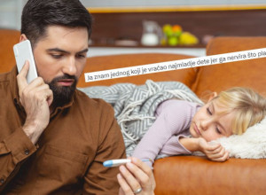 "Bivši muž mi vraća dete s vikenda jer se RAZBOLELO": Pitamo se je li moguće da pojedinim TATAMA treba uputstvo za upotrebu rođenog deteta?
