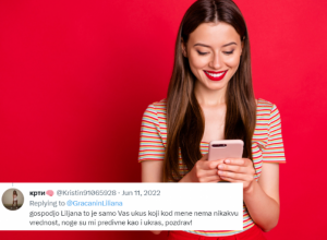 Gospođo Ljiljana, zašto vam smeta Kristinina kratka haljina? Da li biste je tako "pljunuli" i da vam je ĆERKA?