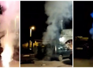 HAOS U CRNOJ GORI: Građani izašli na ulice, bakljama i pesmom pozdravili volju naroda (VIDEO)
