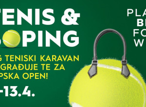 TENIS & ŠOPING u svim BIG šoping centrima, od 8. do 13. aprila