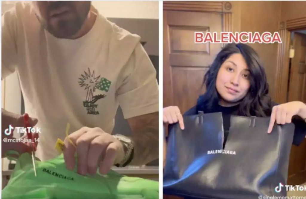 Snimali su videa kako UNIŠTAVAJU Balensijaga odeću iz BUNTA: Napravili su KONTRAEFEKAT i sad im je ŽAO