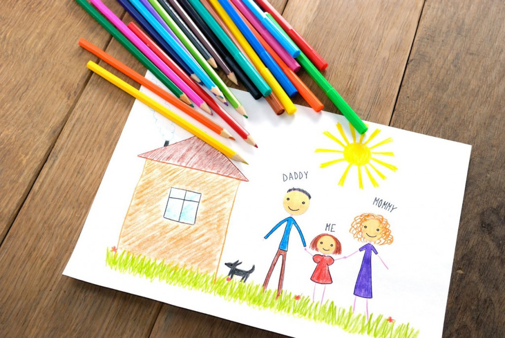Kažite detetu da nacrta kuću, sunce i drvo: Ovaj crtež će okriti šta oseća prema mami i tati, ali i šta mu to najviše nedostaje