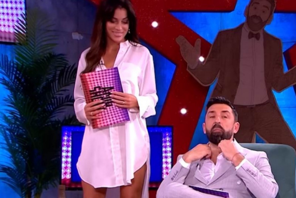 MINA UŠETALA U STUDIO SAMO U KOŠULJI Nova devojka Ognjena Amidžića u hit izdanju koje žene obožavaju