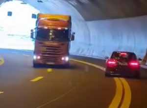 Tragedija u tunelu izbegnuta za delić sekunde: "Taj nije za zatvor nego direktno za LUDNICU" (VIDEO)