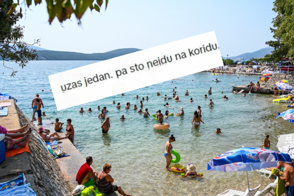 A curice skaču i žvakaće žvaću: Prizor s Jadrana podelio Srbe, jedni kažu bravo, drugi da im fali samo paradajz iz gepeka