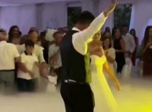 "To je to, pravi Srbi": Nesvakidašnji prvi ples na svadbi, mladenci bacili goste u trans i zapalili mreže