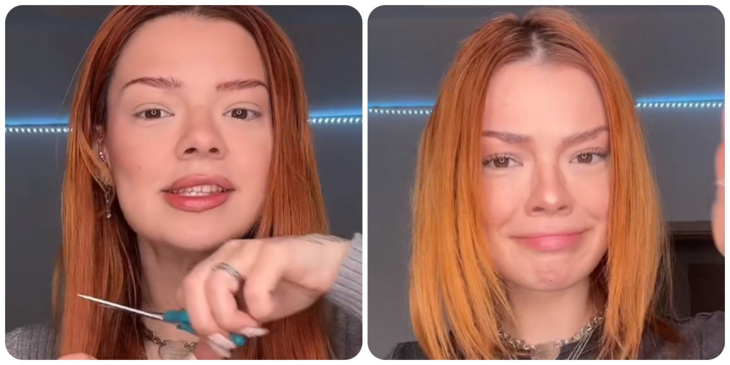 Nakon par godina skinula nadogradnju: Influenserka pokazala svoju prirodnu kosu koja je kao slama, potpuno uništena