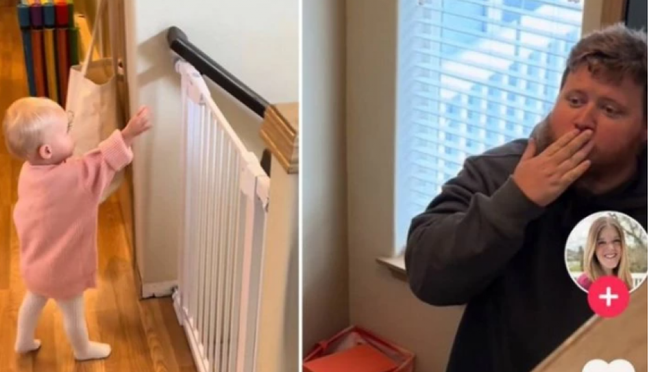 Beba je trčala ka tati da saopšti važnu vest: Kada je video šta drži u ruci nije mogao da zadrži suze