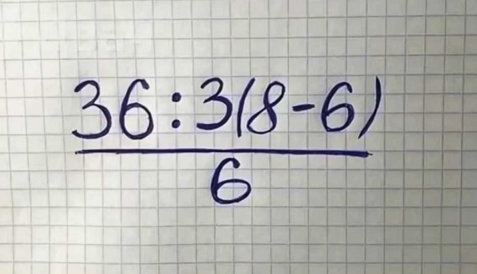 Umete li vi da ga rešite? Ovaj matematički zadatak je posvađao ljude sa celog Balkana, internet gori!