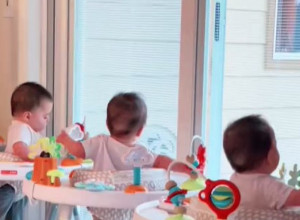 Trojke raspilavile 2 miliona ljudi: Mama Julija objavila video sa bebama koje smehom svima poprave raspoloženje!
