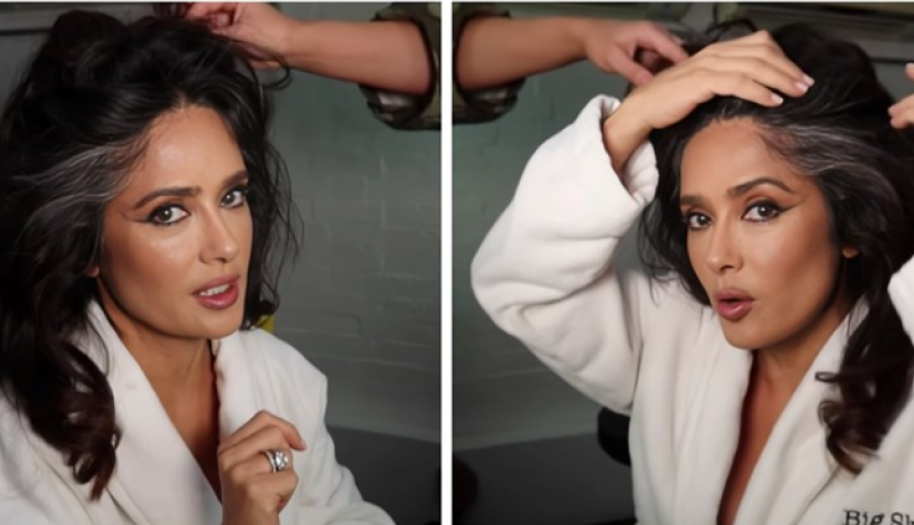 Ovako Selma Hajek prekriva sede bez farbe: Sve što vam treba sigurno imate u neseseru za šminku