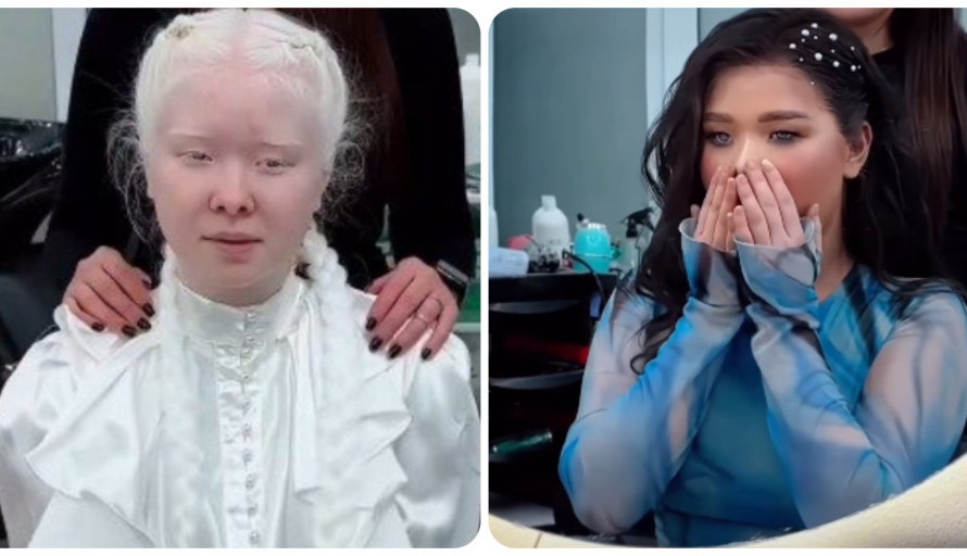 Od albino devojke do zanosne brinete: Njena transformacija je zapalila internet, nije prepoznala sebe u ogledalu