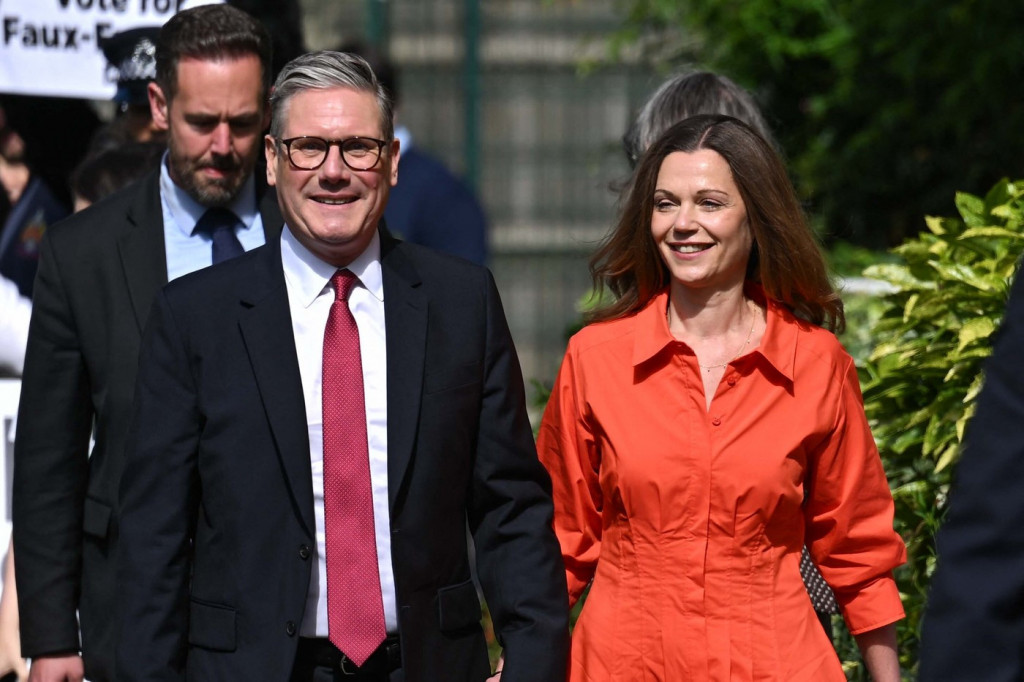 Prilično drska i samuverena: Ko je Viktorija Starmer, žena budućeg britanskog premijera, "previše svoja da se useli u Dauning strit"
