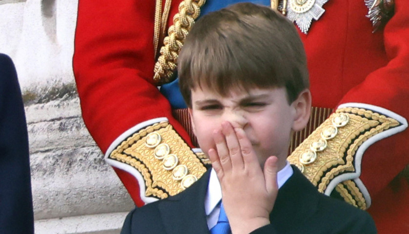 Ovog puta nismo mogli da uživamo u nestašlucima malog zvrka:  Princ Luis je morao da ostane kod kuće zbog rigoroznog pravila