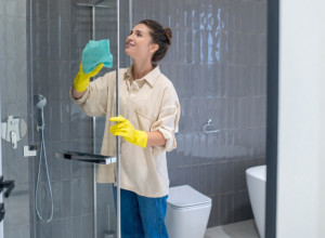 Očistite tuš kabinu za 5 minuta: Recept za prirodno sredstvo koje skida kamenac i fleke, staklo više nikada neće biti mutno!