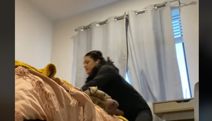 Preslatki džin osvojio srca 16 miliona ljudi: Evo kako vlasnica budi psa teškog 50 kilograma