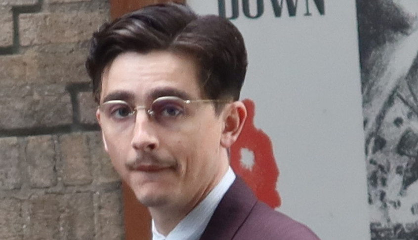 Je l' ovo Hari Poter ili dečko Kajli Džener? Glumac Timoti Šalame u bordo odelu koje se u polovnjaku može naći za 500 dinara