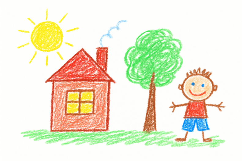 Kažite detetu da nacrta kuću, sunce i drvo: Ovaj crtež će bez greške otkriti kakav vam je brak i situacija u porodici