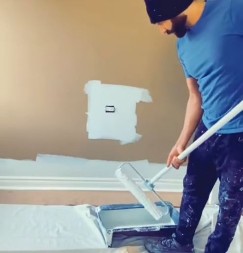 Okrečite zid za 30 sekundi, moler pokazao kako: Ljudi ne veruju koliko je brzo završio posao