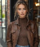 Ikona iz 80-ih ponovo u modi: Braon kožna jakna je najpoželjniji trend proleća, ide uz sve i izgleda bolje nego ikad