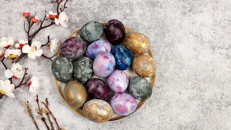 Samo 2 obične gumice za uskršnja jaja kao iz časopisa! Nema mnogo truda, a rezultat savršen!