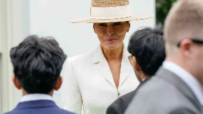 Novo lice Melanije Tramp zapalilo mreže: Svi gledaju u jedan detalj, jagodice nikad izraženije