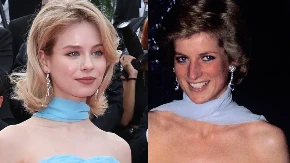 Kojoj lepše stoji? Glumica iskopirala stil princeze Dajane iz 1987. godine, izgledala kraljevski u plavoj haljini