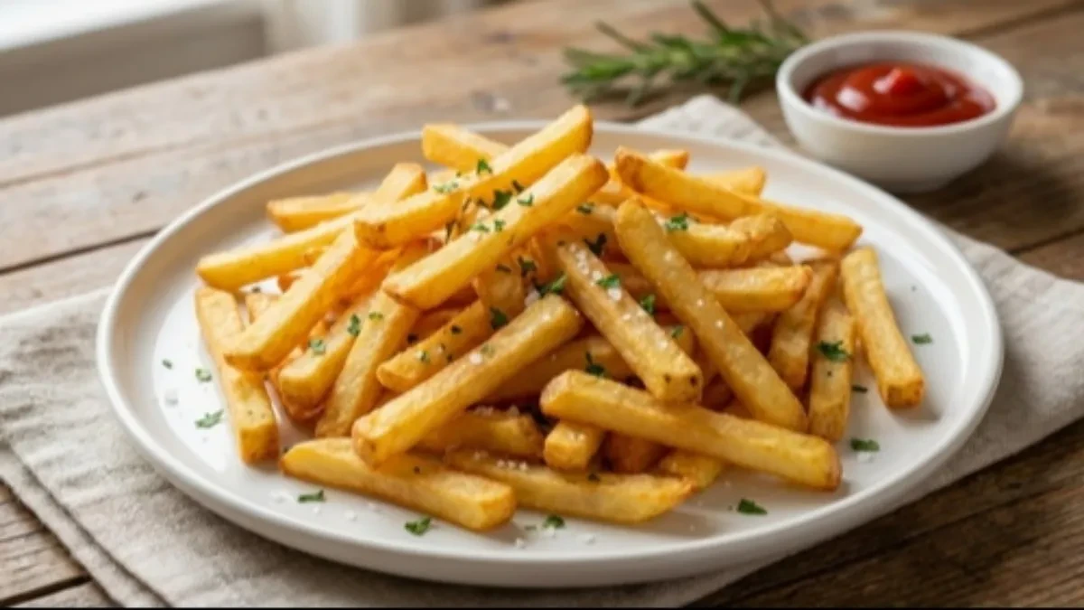 Krcka pod zubima, a iznutra sočan! Ispržite pomfrit sa duplo manje ulja