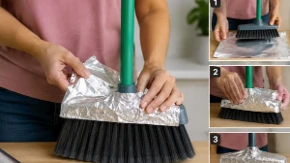 Obmotajte metlu aluminijumskom folijom: Stari trik rešava jednu od najvećih muka pri čišćenju