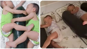 Roditelji masovno stavljaju velike tikve u krevetac pored beba! Deluje bizarno, ali svi kažu da bolji trik skoro nisu videli 