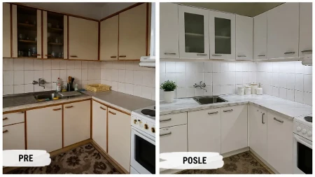 Za samo 3.000 dinara stara kuhinja biće kao nova! Majstor vam ne treba, ovi trikovi prave ogromnu razliku